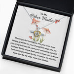 Cross Dancing Necklace - Bonus Mom Necklace, Other Mother Neckalce, Gift For Bonus Mom Second Mom Necklace
