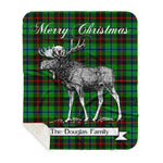 Scotstee Shop Plaid Tartan Blanket With Moose Clan Douglas Green Plaid Blanket, plaid blanket australia,plaid blanket canada,plaid christmas blanket,plaid fleece sherpa blanket,plaid sherpa blanket canada,plaid sherpa blanket lipstick,plaid sherpa blanket pink,plaid sherpa blanket queen