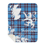 Sherpa Blanket - Tartan Blanket Thistle and Lion Scottish Clan Elliot Ancient Plaid Blanket, plaid sherpa blanket queen,purple sherpa blanket,queen sherpa blanket,queen size sherpa blanket,red sherpa blanket,scottish tartan blankets,sherpa blanket,sherpa christmas blanket