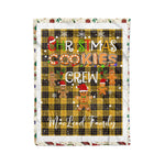Personalized Gift Tartan Plaid Blanket Clan MacLeod of Lewis Ancient With Christmas Cookie Baking Crew Christmas Gift Blanket, Plaid Blanket, Christmas Fleece Blanket, Christmas Blanket, Tartan Blanket, Scottish Blanket, Scotland Blanket, Family Name Blanket, Custom Blanket, Personalized Blanket