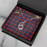 To My Beautiful Soulmate Necklace In Your Eyes I Have Found My Home Clan Anstruther Tartan Rising Phoenix Necklace