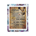 Scotstee Shop - Personalized Gift Letter To My Husband Always Love You Forever Fleece Blanket