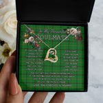To My Beautiful Soulmate Necklace In Your Eyes I Have Found My Home Clan Don Tartan Forever Love Necklace