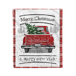 Tartan Blanket Vintage Red Truck with Christmas Tree Family Scottish Clan MacDougall Dress plaid blanket, red plaid blanket, buffalo plaid blanket, green plaid blanket, plaid fleece blanket, blue plaid blanket, red tartan blanket, tartan plaid blanket, black and white plaid blanket, , christmas plaid blanket, orange plaid blanket, tartan plaid throw blanket, pink plaid blanket, brown plaid blanket, buffalo check blanket