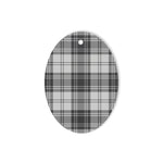 Glen Grey Tartan Oval Ornaments, Christmas Tree Ornament, Plaid Christmas Ornaments, Ceramic Oval Christmas Tree Decoration, Tartan Oval Ornaments, Christmas Tree Ornament, Plaid Christmas Ornaments, Ceramic Oval Christmas Tree Decoration