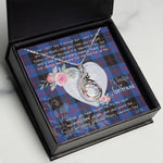 Rising Phoenix Necklace - Valentine Necklace Clan Angus Modern Tartan Gift for Girlfriend, Gift for My Wife Rising Phoenix Necklace