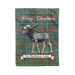 Tartan Blanket With Moose Clan MacKintosh Hunting Ancient Plaid Blanket Tartan Plaid Fleece Blanket, Christmas Blanket, tartan blanket, plaid blanket, red plaid blanket, buffalo plaid blanket, green plaid blanket, plaid fleece blanket, blue plaid blanket, red tartan blanket, tartan plaid blanket, black and white plaid blanket, christmas plaid blanket, orange plaid blanket, tartan plaid throw blanket, pink plaid blanket, brown plaid blanket, buffalo check blanket