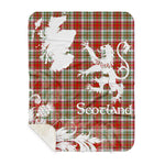 Sherpa Blanket - Tartan Blanket Thistle and Lion Scottish Clan MacAlister Dress Plaid Blanket, plaid sherpa blanket queen,purple sherpa blanket,queen sherpa blanket,queen size sherpa blanket,red sherpa blanket,scottish tartan blankets,sherpa blanket,sherpa christmas blanket