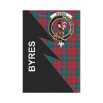 Scotstee Shop Byres Tartan Garden Flag - Flash Style