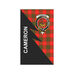 Scotstee Shop Cameron  Tartan Garden Flag - Flash Style