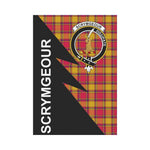 Scotstee Shop Scrymgeour Tartan Garden Flag - Flash Style
