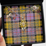 To My Beautiful Soulmate Sunflower Necklace In Your Eyes I Have Found My Home Clan Culloden Tartan Jewelry For Girlfriend