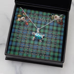 Sea Turtle Necklace To My Beautiful Soulmate Necklace In Your Eyes I Have Found My Home Clan Mouat Tartan Blue Turtle Necklace