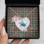 Sea Turtle Necklace Gift for My Beautiful Girlfriend Valentines Necklace Clan Thomson Hunting Modern Tartan Blue Turtle Necklace, Valentine Necklace Gift for Girlfriend Clan Mitchell Ancient Tartan Sunflower Pendant Necklace, Scottish Tartan Jewelry, valentine necklace, necklace girlfriend, necklace for wife, cute necklaces for girlfriend, jewelry for girlfriend, to my soulmate necklace, to my future wife necklace