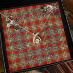 To My Beautiful Soulmate Necklace In Your Eyes I Have Found My Home Clan Chattan Tartan Wishbone Dancing Necklace