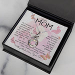 To My Mom Necklace To A Woman Of Wisdom Mother's Day Gift For Mom From Son, Mother's Day Phoenix Rising Necklace
