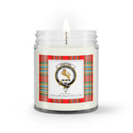 Soy Wax Candle - Buffalo Plaid Candle Clan Crest Badge Chattan Modern Tartan Plaid Soy Wax Candle, oil candle, candle handmade, wax candle, soy wax, nature wax, natural soy wax, natural soy candles, natural candle