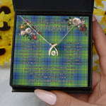 To My Beautiful Soulmate Necklace In Your Eyes I Have Found My Home Clan Marjoribanks Ancient Tartan Wishbone Dancing Necklace