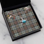 Sea Turtle Necklace To My Beautiful Soulmate Necklace In Your Eyes I Have Found My Home Clan MacLeod Of Harris Weathered Tartan Blue Turtle Necklace