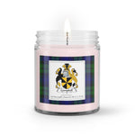 Soy Wax Candle - Buffalo Plaid Candle Campbell Family Crest Tartan Plaid Soy Wax Candle, oil candle, candle handmade, wax candle, soy wax, nature wax, natural soy wax, natural soy candles, natural candle