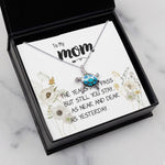 Opal Turtle Necklace - Mom Necklace Gift - Love You Always And Forever - Mother's Day Gift