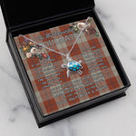 Sea Turtle Necklace To My Beautiful Soulmate Necklace In Your Eyes I Have Found My Home Clan Davidson Dress Dancers Tartan Blue Turtle Necklace