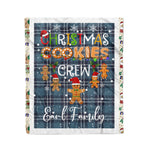 Products Personalized Gift Tartan Plaid Blanket Clan Earl Of St Andrews With Christmas Cookie Baking Crew Christmas Gift Blanket, Plaid Blanket, Christmas Fleece Blanket, Christmas Blanket, Tartan Blanket, Scottish Blanket, Scotland Blanket, Family Name Blanket, Custom Blanket, Personalized Blanket