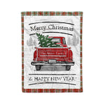 Tartan Blanket Vintage Red Truck with Christmas Tree Family Scottish Clan MacAlister Dress plaid blanket, red plaid blanket, buffalo plaid blanket, green plaid blanket, plaid fleece blanket, blue plaid blanket, red tartan blanket, tartan plaid blanket, black and white plaid blanket, , christmas plaid blanket, orange plaid blanket, tartan plaid throw blanket, pink plaid blanket, brown plaid blanket, buffalo check blanket