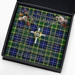 To My Beautiful Soulmate Necklace In Your Eyes I Have Found My Home Clan MacKellar Tartan Cross Dancing Necklace