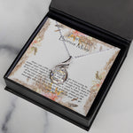Bonus Mom Necklace, To My Beautiful Bonus Mom On My Wedding Day Necklace, Gift For Stepmother Of The Groom Gift, Mother's Day Phoenix Rising Necklace