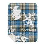 Sherpa Blanket - Tartan Blanket Thistle and Lion Scottish Clan Napier Ancient Plaid Blanket, plaid sherpa blanket queen,purple sherpa blanket,queen sherpa blanket,queen size sherpa blanket,red sherpa blanket,scottish tartan blankets,sherpa blanket,sherpa christmas blanket