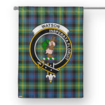 Garden Flag Watson Ancient Tartan Flag Clan Badge Tartan House Flag