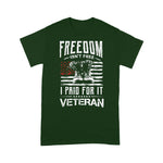 Scotstee Shop - Veterans Freedom American Flag 4th of July Shirt