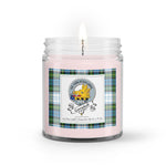 Soy Wax Candle - Buffalo Plaid Candle Clan Badge Campbell Dress Tartan Plaid Soy Wax Candle, oil candle, candle handmade, wax candle, soy wax, nature wax, natural soy wax, natural soy candles, natural candle