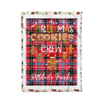 Personalized Gift Tartan Plaid Blanket Clan Pitblado With Christmas Cookie Baking Crew Christmas Gift Blanket, Plaid Blanket, Christmas Fleece Blanket, Christmas Blanket, Tartan Blanket, Scottish Blanket, Scotland Blanket, Family Name Blanket, Custom Blanket, Personalized Blanket