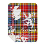Sherpa Blanket - Tartan Blanket Thistle and Lion Scottish Clan Ogilvie Of Airlie Ancient Plaid Blanket, plaid sherpa blanket queen,purple sherpa blanket,queen sherpa blanket,queen size sherpa blanket,red sherpa blanket,scottish tartan blankets,sherpa blanket,sherpa christmas blanket