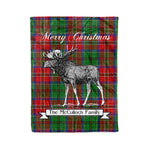 Tartan Blanket With Moose Clan McCulloch Plaid Blanket Tartan Plaid Fleece Blanket, Christmas Blanket, tartan blanket, plaid blanket, red plaid blanket, buffalo plaid blanket, green plaid blanket, plaid fleece blanket, blue plaid blanket, red tartan blanket, tartan plaid blanket, black and white plaid blanket, christmas plaid blanket, orange plaid blanket, tartan plaid throw blanket, pink plaid blanket, brown plaid blanket, buffalo check blanket