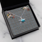 Sea Turtle Necklace To My Beautiful Soulmate Necklace In Your Eyes I Have Found My Home Clan Gladstone Hunting Tartan Blue Turtle Necklace