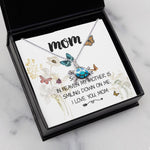 Opal Turtle Necklace - Mom Necklace Gift -Love You Always And Forever - Mother's Day Gift