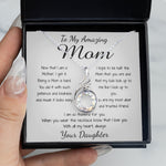 Rising Phoenix Necklace - Mom Necklace - To My Amazing Mom Gorgeous Necklace for Mom from Daughter Mother's Day Gift