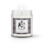 Soy Wax Candle - Buffalo Plaid Candle Cunningham Dress Blue Dancers Family Crest Tartan Plaid Soy Wax Candle, oil candle, candle handmade, wax candle, soy wax, nature wax, natural soy wax, natural soy candles, natural candle