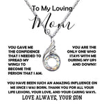 Rising Phoenix Necklace - To My Loving Mom - Love Always Your Son Necklace