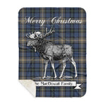 Scotstee Shop Plaid Tartan Blanket With Moose Clan MacDowall Plaid Blanket, plaid blanket australia,plaid blanket canada,plaid christmas blanket,plaid fleece sherpa blanket,plaid sherpa blanket canada,plaid sherpa blanket lipstick,plaid sherpa blanket pink,plaid sherpa blanket queen