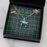 Sea Turtle Necklace To My Beautiful Soulmate Necklace In Your Eyes I Have Found My Home Clan Gordon Tartan Blue Turtle Necklace