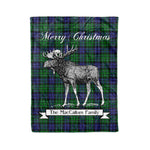 Tartan Blanket With Moose Clan MacCallum Modern Plaid Blanket Tartan Plaid Fleece Blanket, Christmas Blanket, tartan blanket, plaid blanket, red plaid blanket, buffalo plaid blanket, green plaid blanket, plaid fleece blanket, blue plaid blanket, red tartan blanket, tartan plaid blanket, black and white plaid blanket, christmas plaid blanket, orange plaid blanket, tartan plaid throw blanket, pink plaid blanket, brown plaid blanket, buffalo check blanket