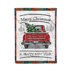 Tartan Blanket Vintage Red Truck with Christmas Tree Family Scottish Clan Nicolson Ancient plaid blanket, red plaid blanket, buffalo plaid blanket, green plaid blanket, plaid fleece blanket, blue plaid blanket, red tartan blanket, tartan plaid blanket, black and white plaid blanket, , christmas plaid blanket, orange plaid blanket, tartan plaid throw blanket, pink plaid blanket, brown plaid blanket, buffalo check blanket