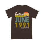 Vintage Since June 1991 Birthday Gift Birthday Shirt 30th birthday shirts - Scotstee Shop