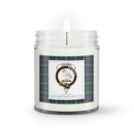 Soy Wax Candle - Buffalo Plaid Candle Clan Crest Badge Calder Tartan Plaid Soy Wax Candle, oil candle, candle handmade, wax candle, soy wax, nature wax, natural soy wax, natural soy candles, natural candle