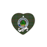 Gayre Scottish Clan Badge Plaid Ornament Gift. Christmas Tree Ornament Gayre Clan Tartan Ornament Great Christmas Ornaments Gift Heart Ornament