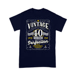 Vintage 40th Birthday For Him 1980's Aged To Perfection Birthday Shirt - Scotstee Shop